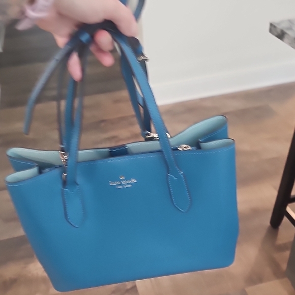 🚫Sold🚫Kate Spade Teal Tote Bag - Picture 4 of 6